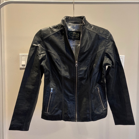 Vintage leather jacket - Picture 1 of 3
